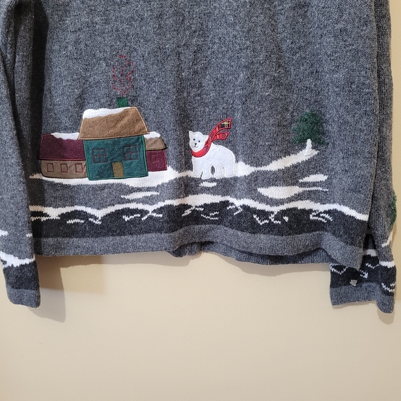 Holiday Lodge Christmas Cardigan Sweater - Picture 4 of 8